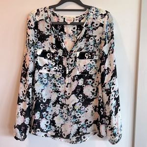 Parker Silk Floral Blouse